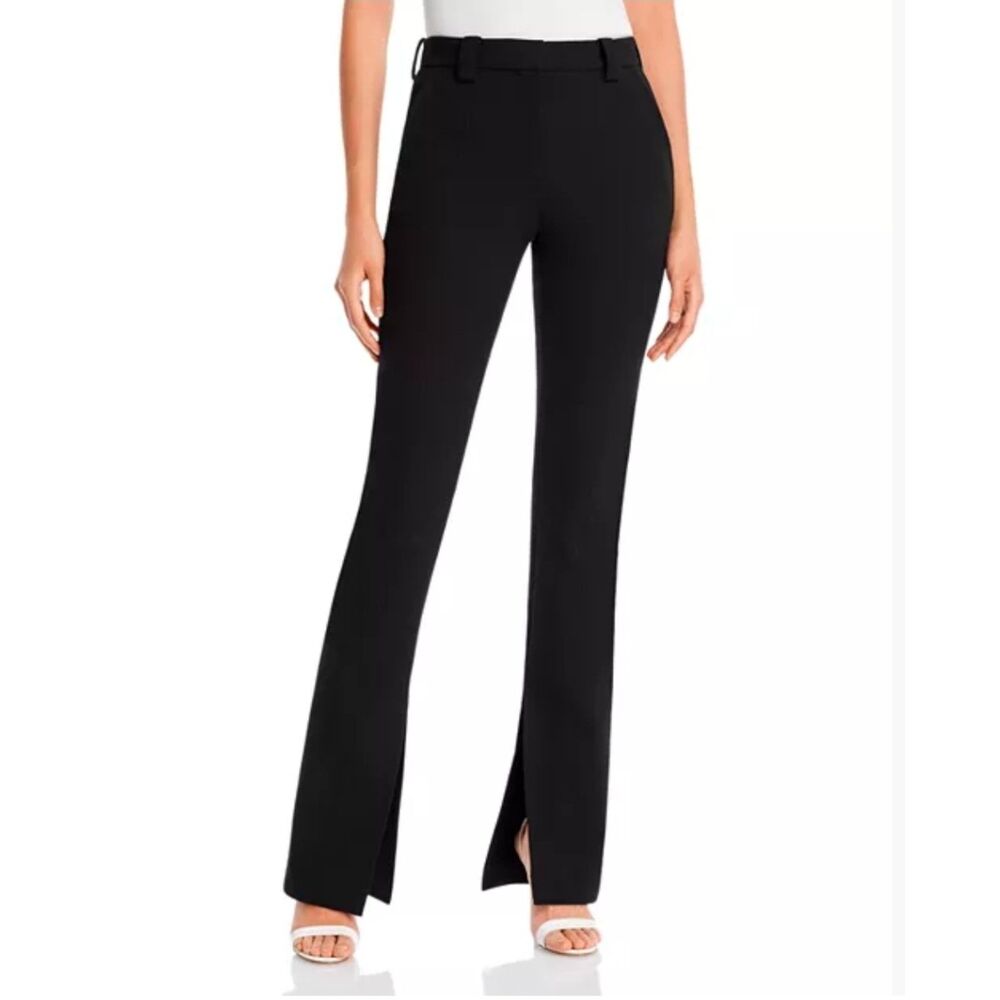 ALC Black Carson Split Hem Pants Size 2 NWT